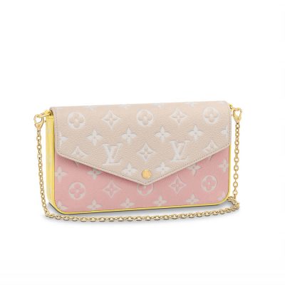 Replica Louis Vuitton Monogram Empreinte Leather Felicie Pochette M81359