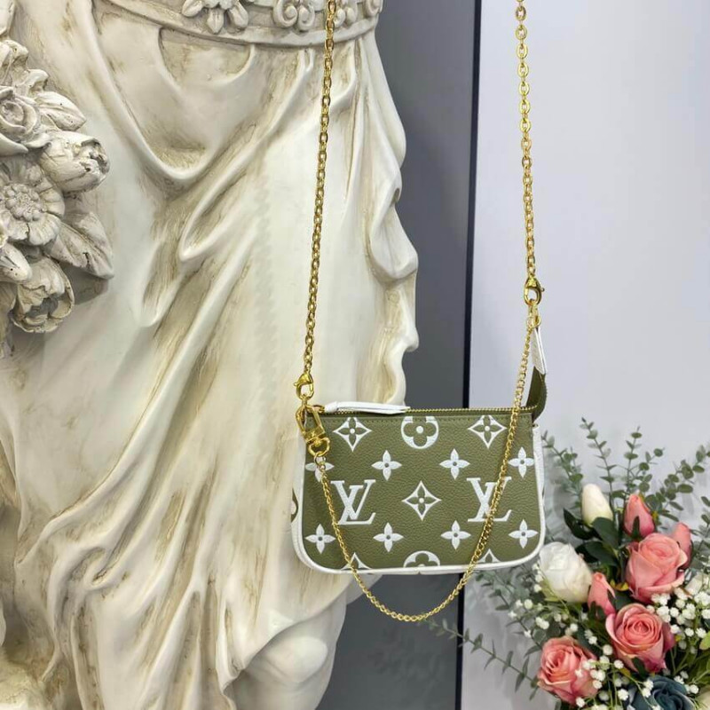 Replica Louis Vuitton Monogram Empreinte Leather Mini Pochette Accessoires M81284 - Image 3