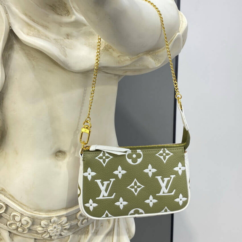 Replica Louis Vuitton Monogram Empreinte Leather Mini Pochette Accessoires M81284 - Image 4
