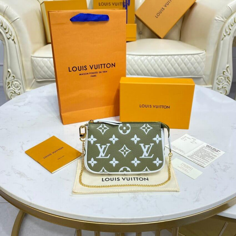 Replica Louis Vuitton Monogram Empreinte Leather Mini Pochette Accessoires M81284 - Image 5