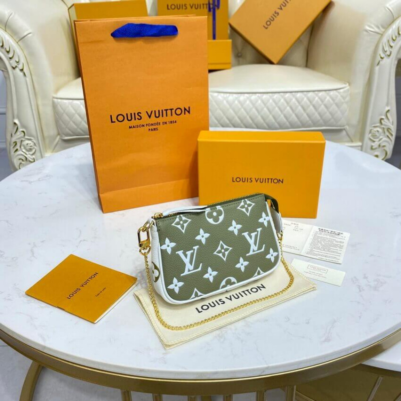 Replica Louis Vuitton Monogram Empreinte Leather Mini Pochette Accessoires M81284 - Image 6