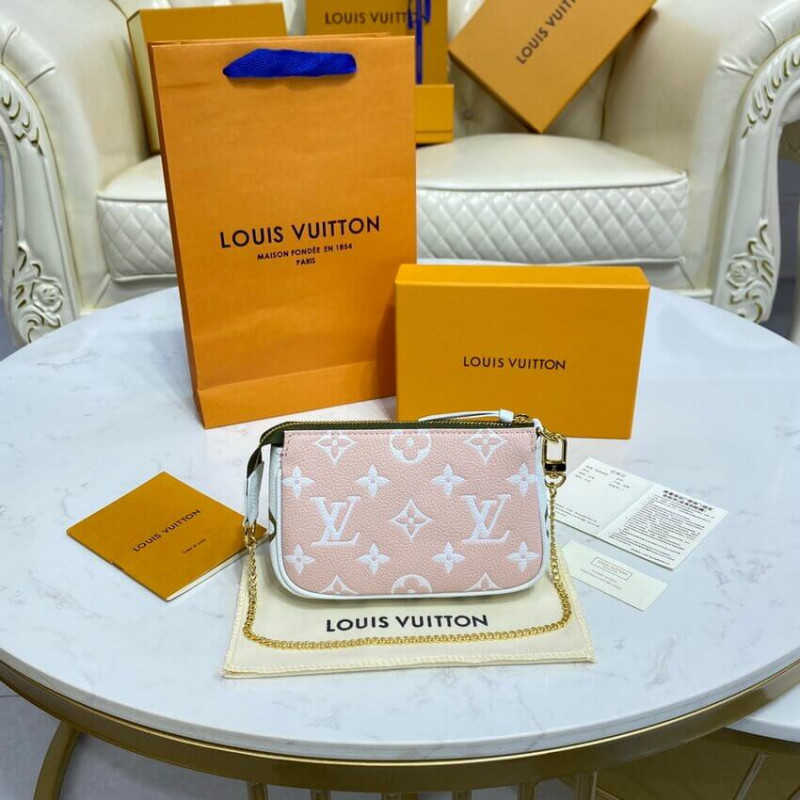 Replica Louis Vuitton Monogram Empreinte Leather Mini Pochette Accessoires M81284 - Image 7
