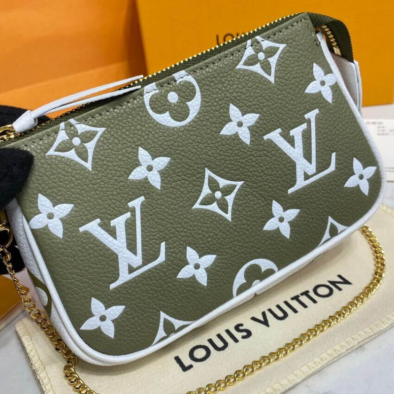 Replica Louis Vuitton Monogram Empreinte Leather Mini Pochette Accessoires M81284 - Image 9