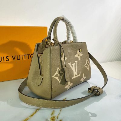 Alternative view of Replica Louis Vuitton Monogram Empreinte Leather Montaigne Bb M45489