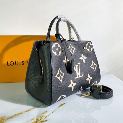 Alternative view of Replica Louis Vuitton Monogram Empreinte Leather Montaigne Mm M45499