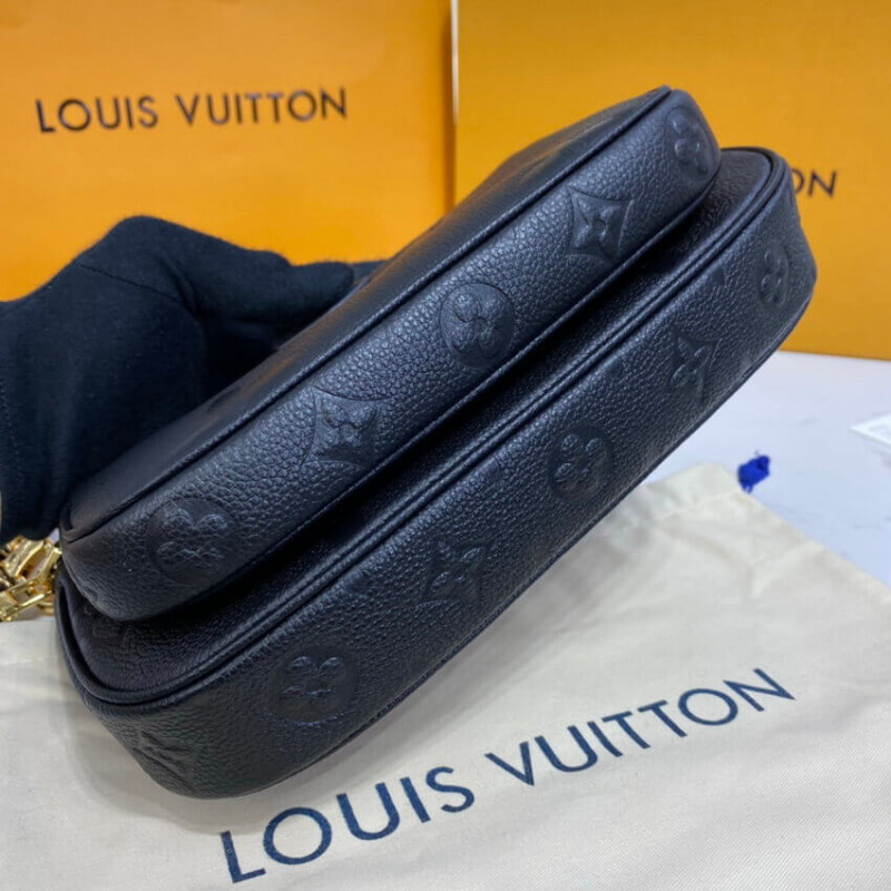 Replica Louis Vuitton Monogram Empreinte Multi Pochette Accessoires M80447 M80399 - Image 7