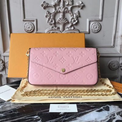 Alternative view of Replica Louis Vuitton Monogram Empreinte Pochette Felicie M64064