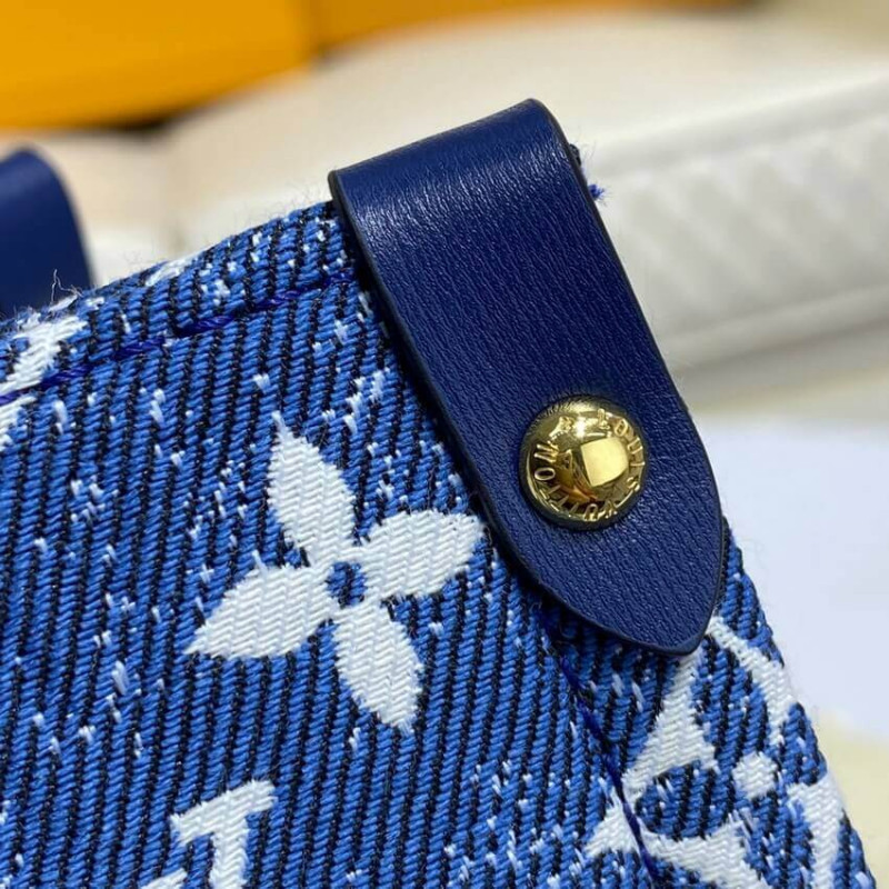 Replica Louis Vuitton Monogram Jacquard Denim Onthego Gm M59608 - Image 11