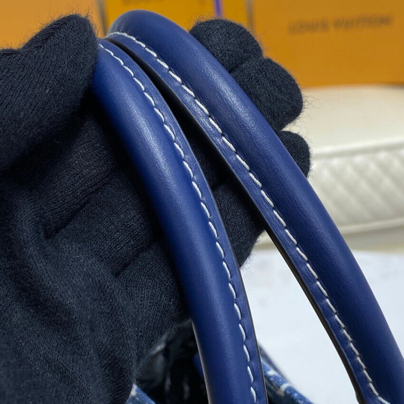 Replica Louis Vuitton Monogram Jacquard Denim Onthego Gm M59608 - Image 12