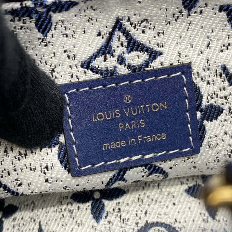 Replica Louis Vuitton Monogram Jacquard Denim Onthego Gm M59608 - Image 14