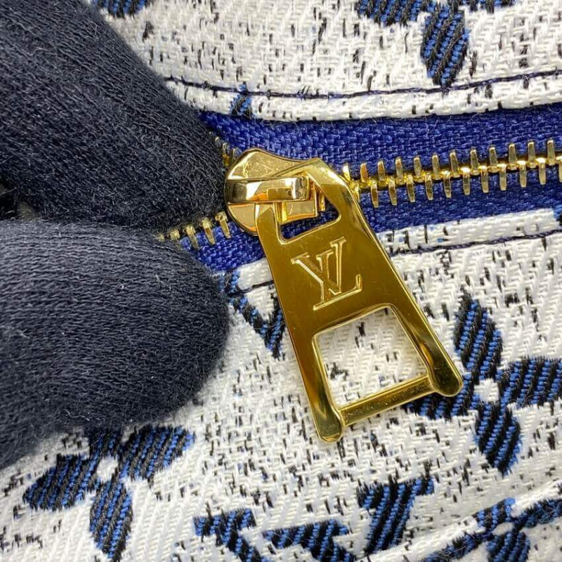 Replica Louis Vuitton Monogram Jacquard Denim Onthego Gm M59608 - Image 16