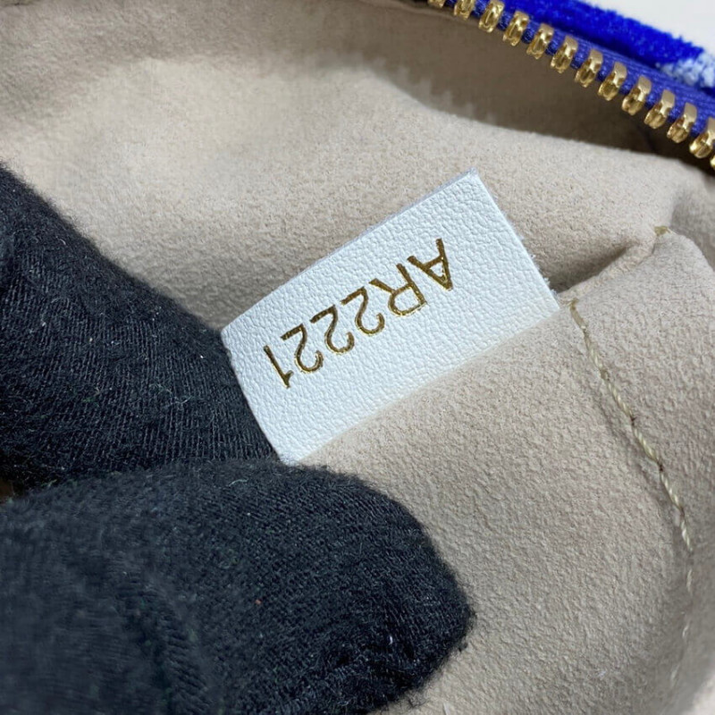 Replica Louis Vuitton Monogram Jacquard Velvet Speedy Bandouliere 20 M20751 - Image 14