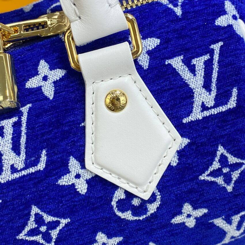 Replica Louis Vuitton Monogram Jacquard Velvet Speedy Bandouliere 20 M20751 - Image 10
