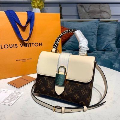 Alternative view of Replica Louis Vuitton Monogram Leather Locky Bb M45155