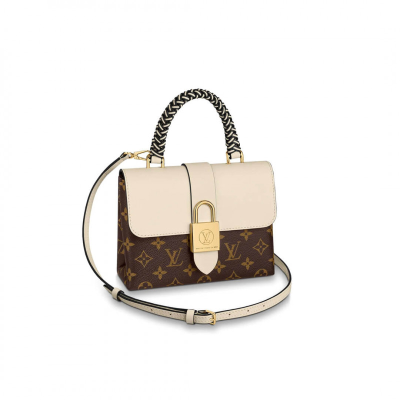 Replica Louis Vuitton Monogram Leather Locky Bb M45155