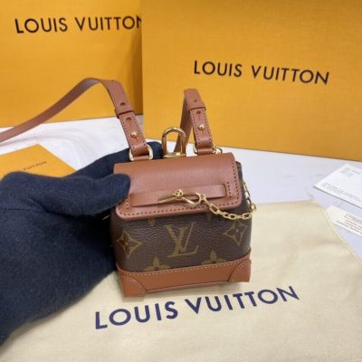 Replica Louis Vuitton Monogram Mini Steamer Pouch M00340
