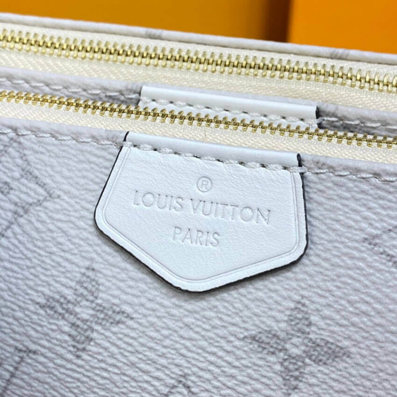 Replica Louis Vuitton Monogram Multi Pochette Accessoires White - Image 11