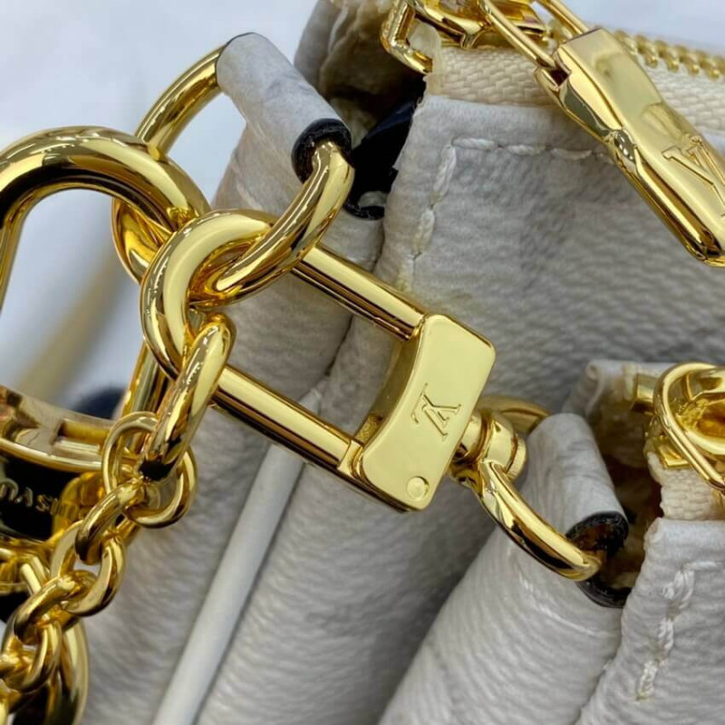 Replica Louis Vuitton Monogram Multi Pochette Accessoires White - Image 14