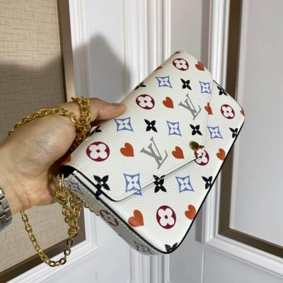 Alternative view of Replica Louis Vuitton Monogram Multicolor Felicie Pochette M61276