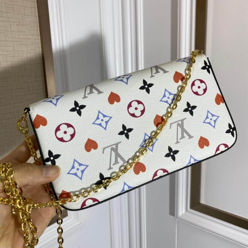 Replica Louis Vuitton Monogram Multicolor Felicie Pochette M61276 - Image 3