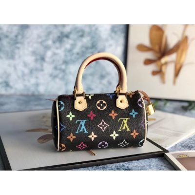 Alternative view of Replica Louis Vuitton Monogram Multicolor Mano Speedy M92644 M92645