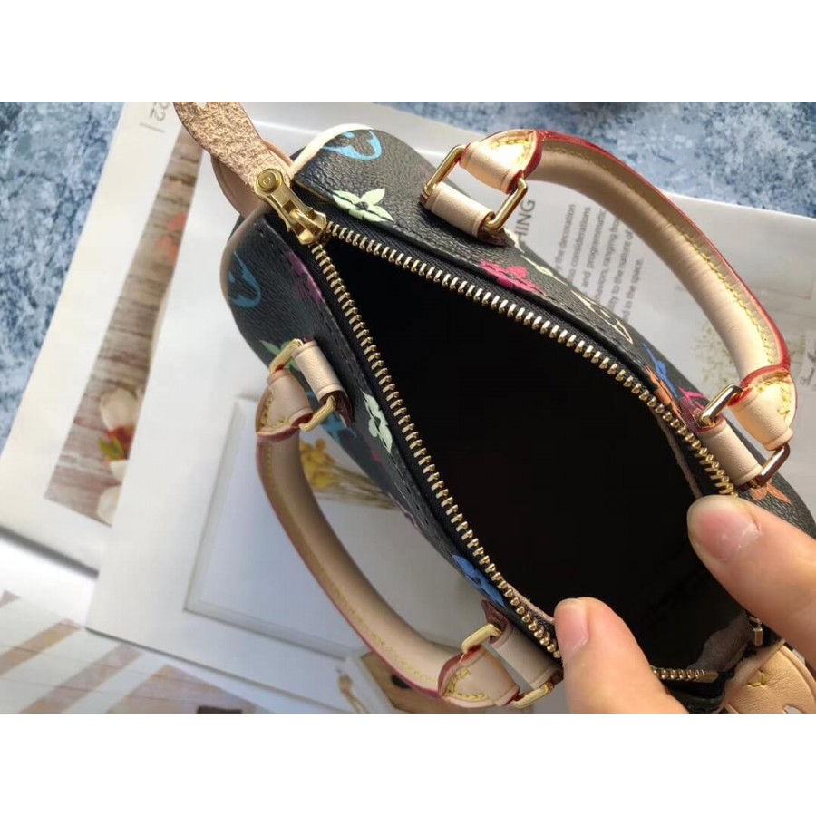 Replica Louis Vuitton Monogram Multicolor Mano Speedy M92644 M92645 - Image 6