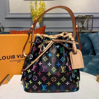 Alternative view of Replica Louis Vuitton Monogram Multicolore Noe M42229