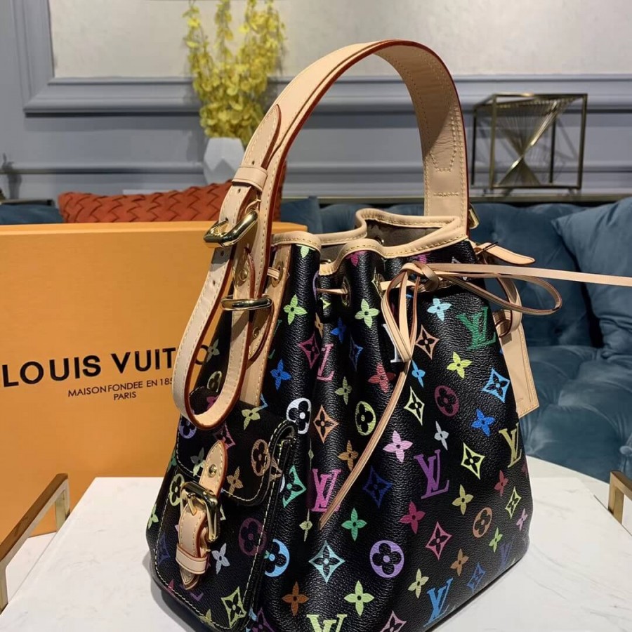 Replica Louis Vuitton Monogram Multicolore Noe M42229 - Image 3