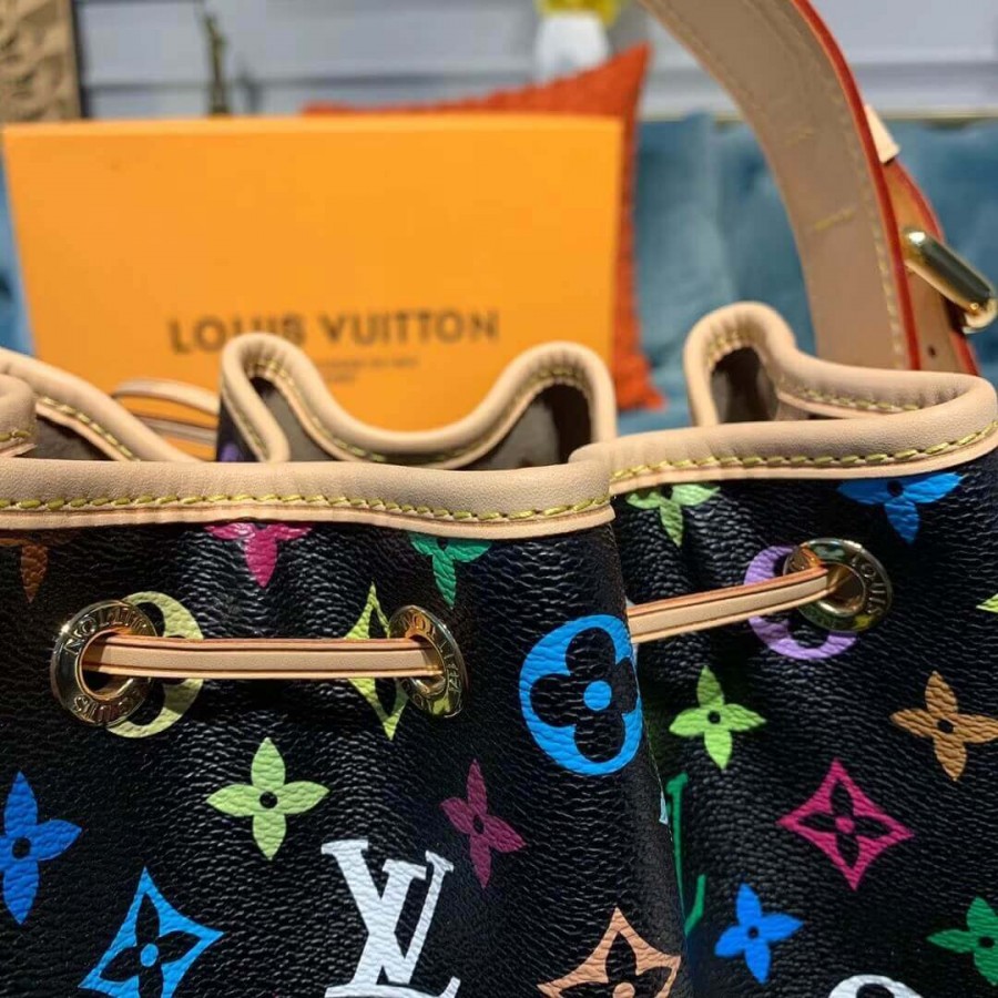Replica Louis Vuitton Monogram Multicolore Noe M42229 - Image 6
