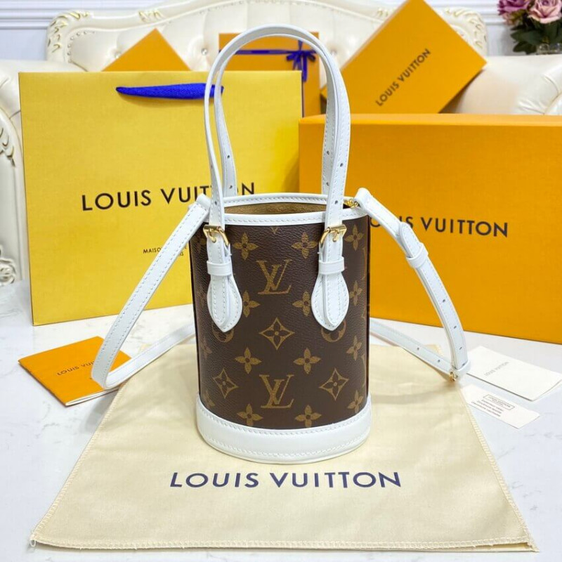 Replica Louis Vuitton Monogram Nano Bucket Bag M81489 - Image 11