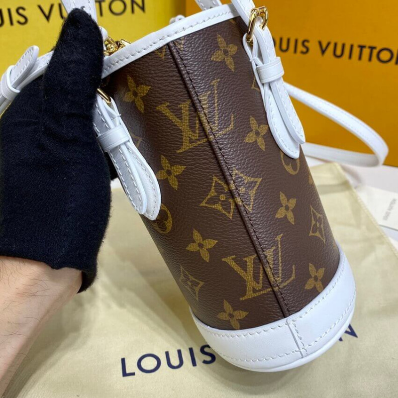 Replica Louis Vuitton Monogram Nano Bucket Bag M81489 - Image 12