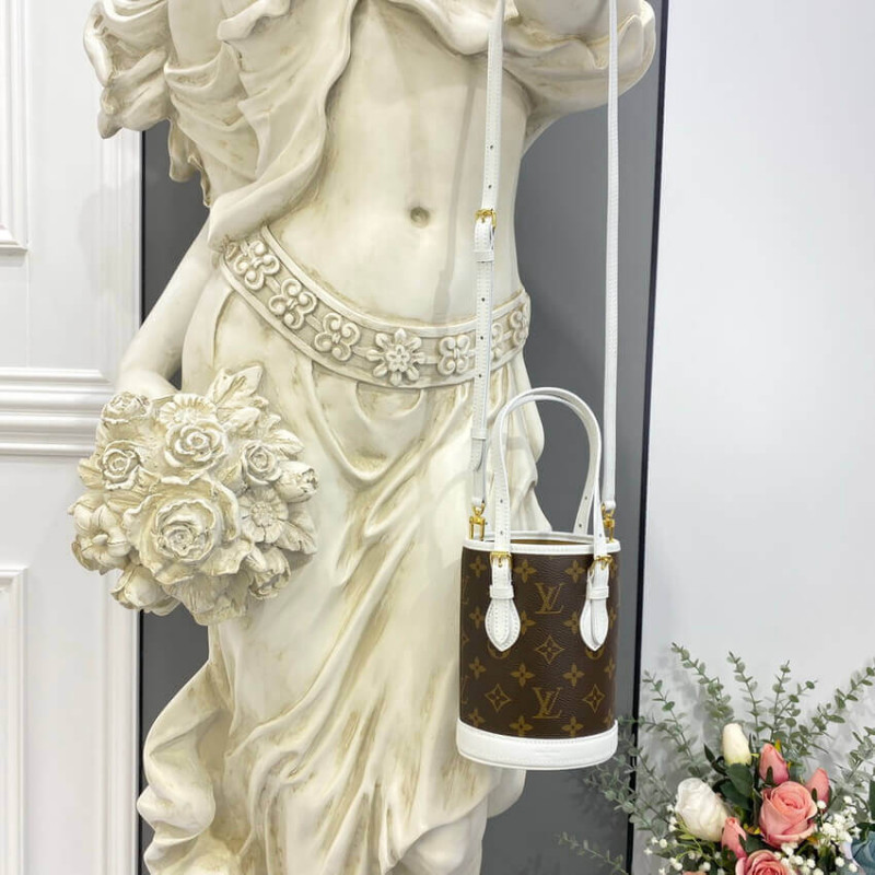 Replica Louis Vuitton Monogram Nano Bucket Bag M81489 - Image 8