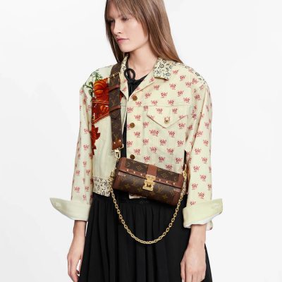 Alternative view of Replica Louis Vuitton Monogram Papillon Trunk M57835
