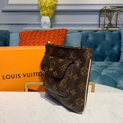 Alternative view of Replica Louis Vuitton Monogram Partition Clutch Bag M51901
