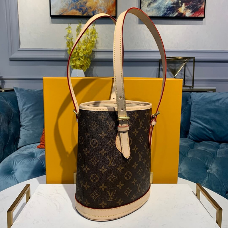 Replica Louis Vuitton Monogram Petit Bucket M42238 - Image 3