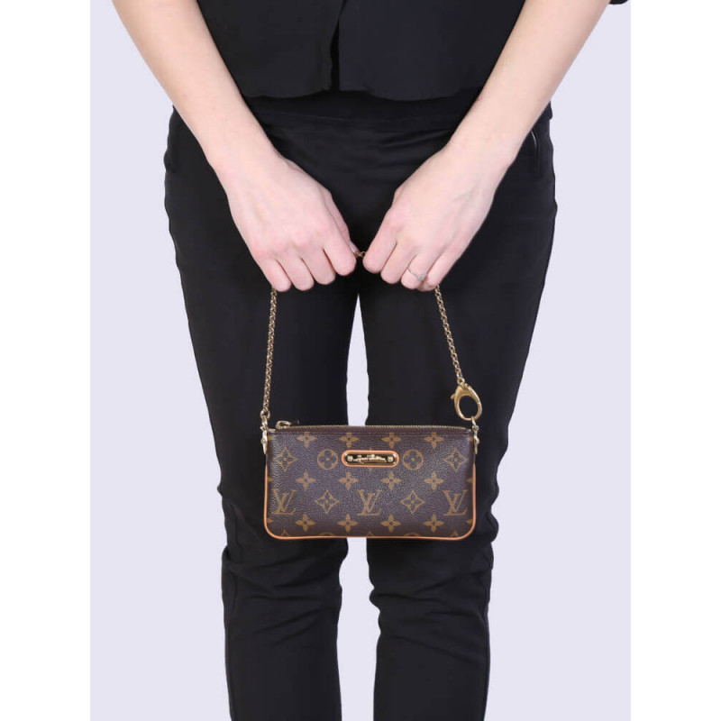 Replica Louis Vuitton Monogram Pochette Milla Mm M60094 - Image 3