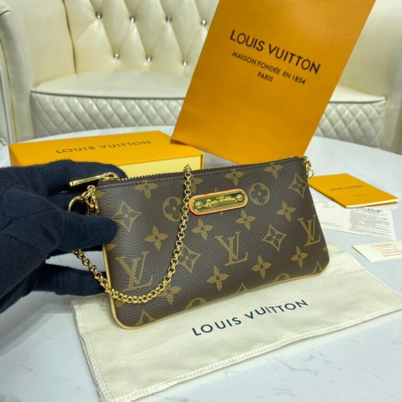 Replica Louis Vuitton Monogram Pochette Milla Mm M60094 - Image 6