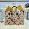 Best Replicas Bags - Louis Vuitton Monogram Print Onthego GM M45814 M45815 Top Quality Louis Vuitton LV Replica Bags On Sales