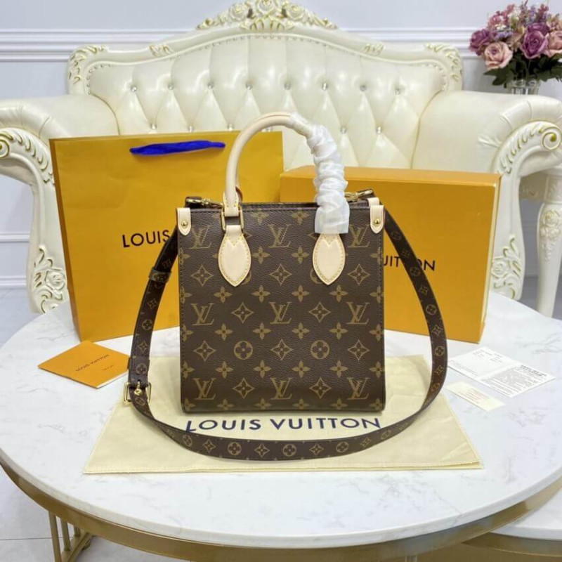 Replica Louis Vuitton Monogram Sac Plat Bb M45847 - Image 4