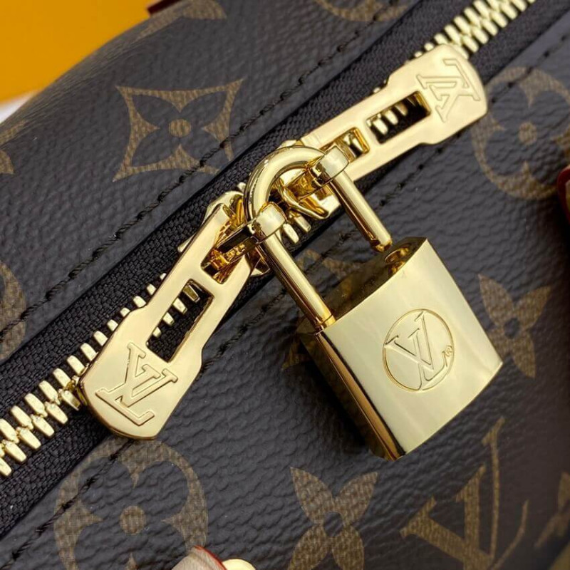 Replica Louis Vuitton Monogram Speedy Bandouliere 20 M45948 Fuchsia - Image 13