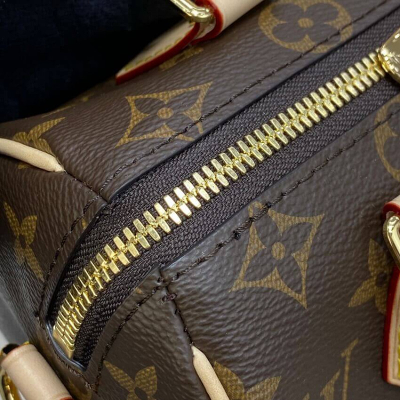 Replica Louis Vuitton Monogram Speedy Bandouliere 20 M45948 Fuchsia - Image 9