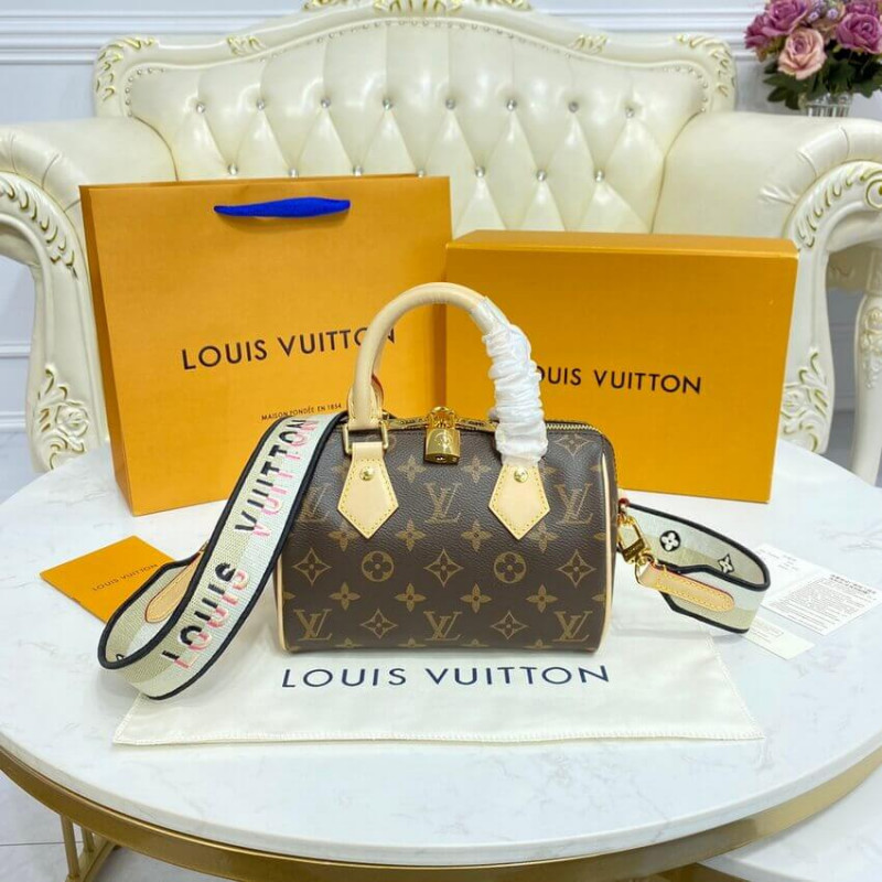 Replica Louis Vuitton Monogram Speedy Bandouliere 20 M45957 - Image 4