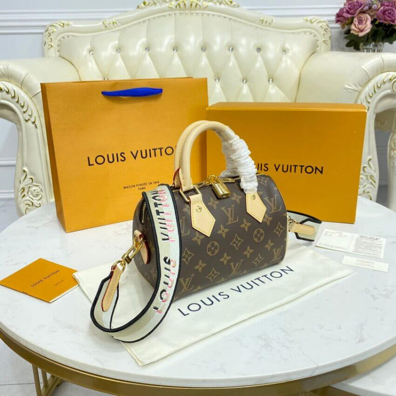 Replica Louis Vuitton Monogram Speedy Bandouliere 20 M45957 - Image 5