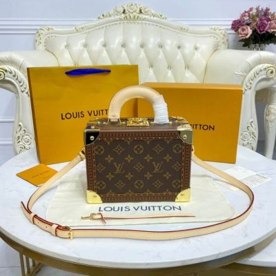 Alternative view of Replica Louis Vuitton Monogram Valisette Tresor M45673