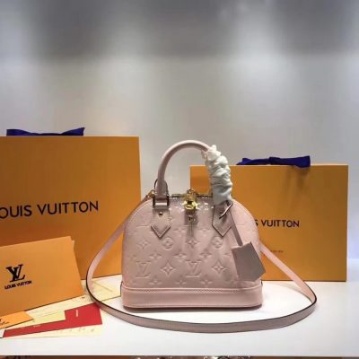 Alternative view of Replica Louis Vuitton Monogram Vernis Alma Bb M50415