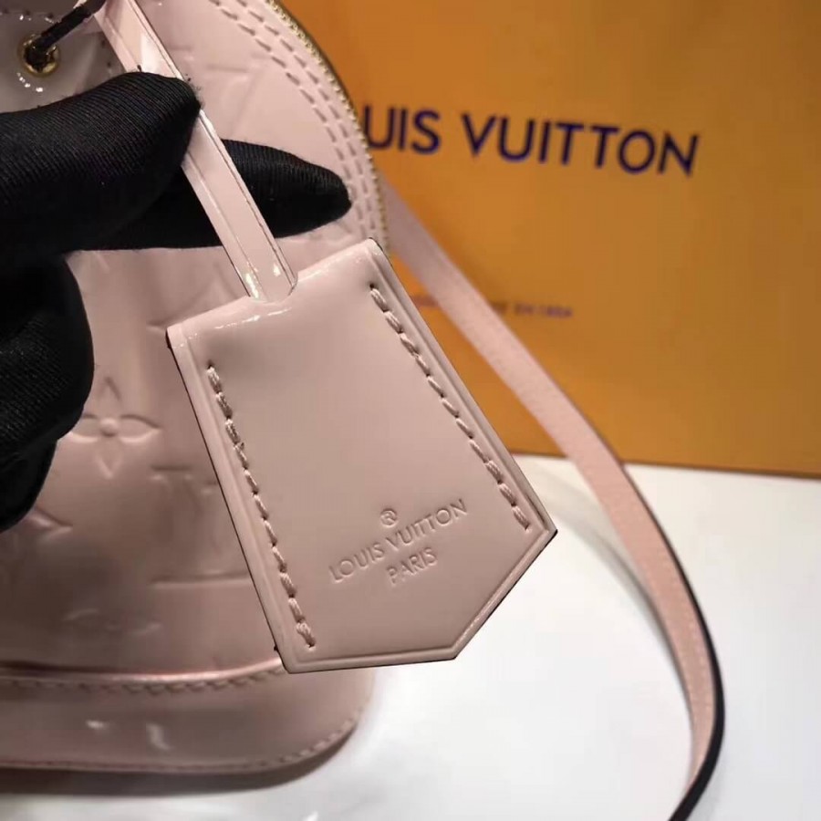 Replica Louis Vuitton Monogram Vernis Alma Bb M50415 - Image 3