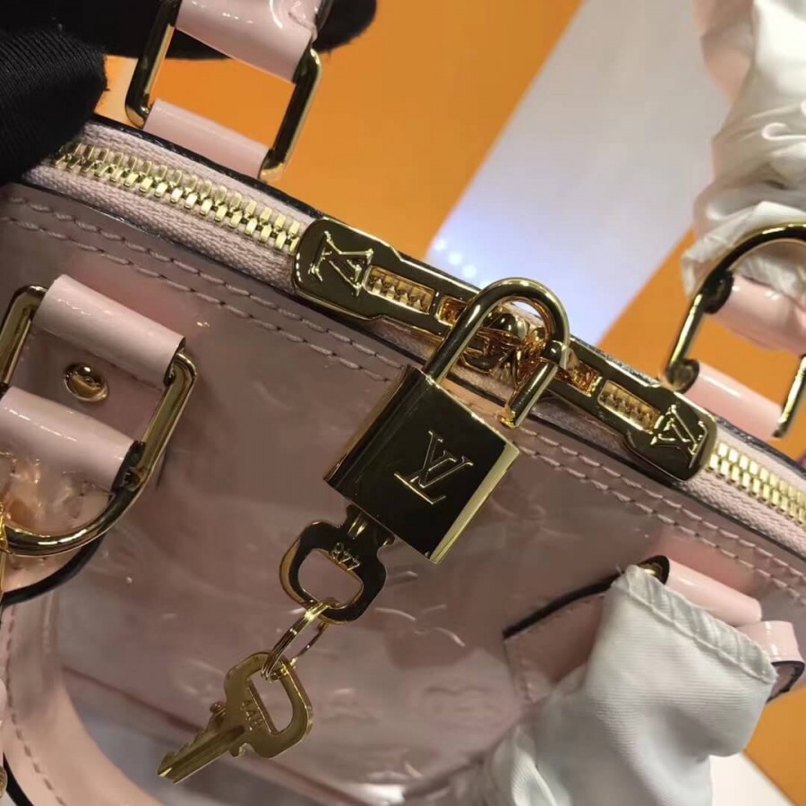 Replica Louis Vuitton Monogram Vernis Alma Bb M50415 - Image 6