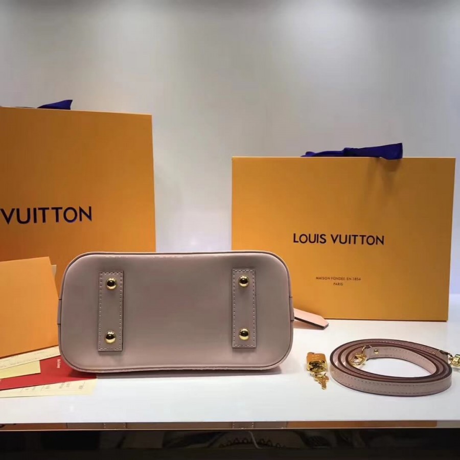 Replica Louis Vuitton Monogram Vernis Alma Bb M50415 - Image 8