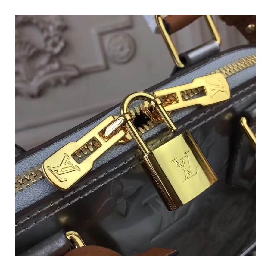 Replica Louis Vuitton Monogram Vernis Alma Bb M91606 - Image 6