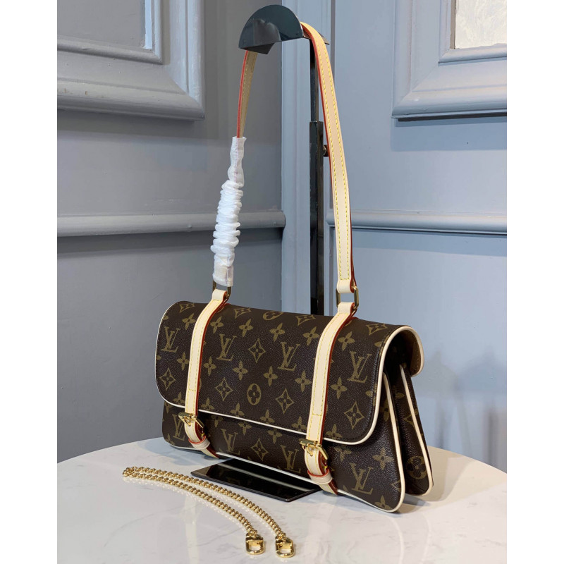 Replica Louis Vuitton Monogram Vintage Shoulder Bag M51162 - Image 4